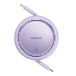 Câble USB Baseus Free2Pull USB-C vers iP 20W 1m (violet)