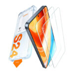 Verre trempé pour Samsung S24+ Torras Install Master