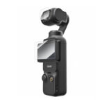 Film en verre trempé TELESIN pour DJI Osmo Pocket 3 (film pour lentille x2 + film pour écran LCD x2)
