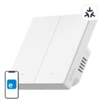 Interrupteur mural intelligent SONOFF M5-2C-86W Matter (2-canaux)