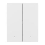 Interrupteur mural intelligent SONOFF M5-2C-80W Matter (2-canaux, à encastrer)