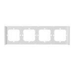Cadre pour interrupteur mural intelligent M5 80 4 voies quadruple SONOFF M5-4C-80-FW (blanc)