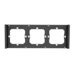 Cadre pour interrupteur mural intelligent 3 voies triple SONOFF M5-3C-80-F (gris foncé)