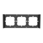 Cadre pour interrupteur mural intelligent 3 voies triple SONOFF M5-3C-80-F (gris foncé)