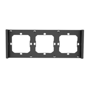 Cadre pour interrupteur mural intelligent 3 voies triple SONOFF M5-3C-80-F (gris foncé)