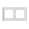 Cadre pour interrupteur mural intelligent 2 voies double SONOFF M5-2C-80-FW (blanc) - Ypsilon Computers
