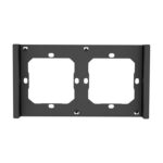 Cadre pour interrupteur mural intelligent M5 80 à 2 voies double SONOFF M5-2C-80-F (gris foncé)