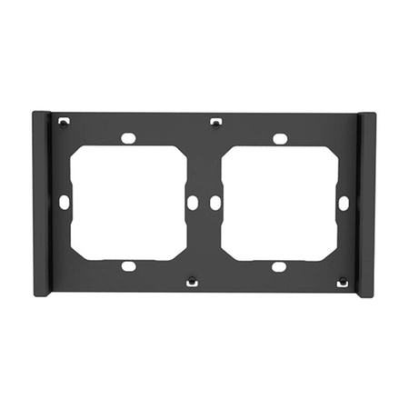 Cadre pour interrupteur mural intelligent M5 80 à 2 voies double SONOFF M5-2C-80-F (gris foncé) - Ypsilon Computers