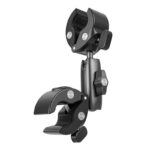 Support double tête pour vélo/moto TELESIN pour caméras d&rsquo;action