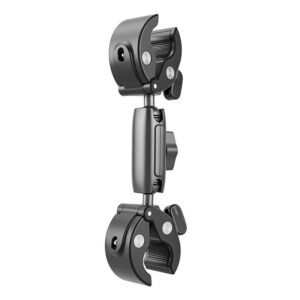 Support double tête pour vélo/moto TELESIN pour caméras d'action