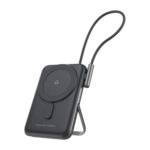 Choetech B735 banque d&rsquo;alimentation magnétique 10000mAh 20W PD + câble USB-C (noir)