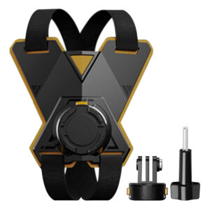 Support de Casque de Moto PULUZ pour caméras d'action