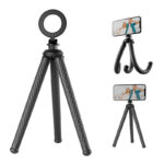 Trépied Flexible TELESIN pour Téléphones (noir)