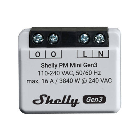 Shelly PM Mini Gen3 Ensemble de 2 Contrôleurs, WiFi/Bluetooth - Ypsilon Computers