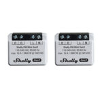 Shelly PM Mini Gen3 Ensemble de 2 Contrôleurs, WiFi/Bluetooth
