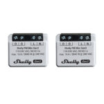 Shelly PM Mini Gen3 Ensemble de 2 Contrôleurs, WiFi/Bluetooth