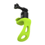Telesin support multifonctionnel en silicone pour caméras sportives (vert)