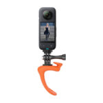 Support multifonctionnel en silicone Telesin pour caméras sportives (orange)
