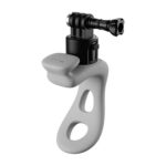Support multifonction en silicone Telesin pour caméras sportives (gris)