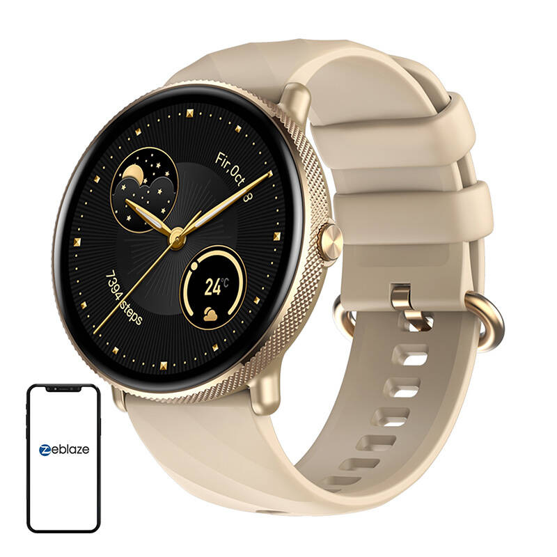Zeblaze GTR 3 Pro Montre Intelligente (Or) - Ypsilon Computers