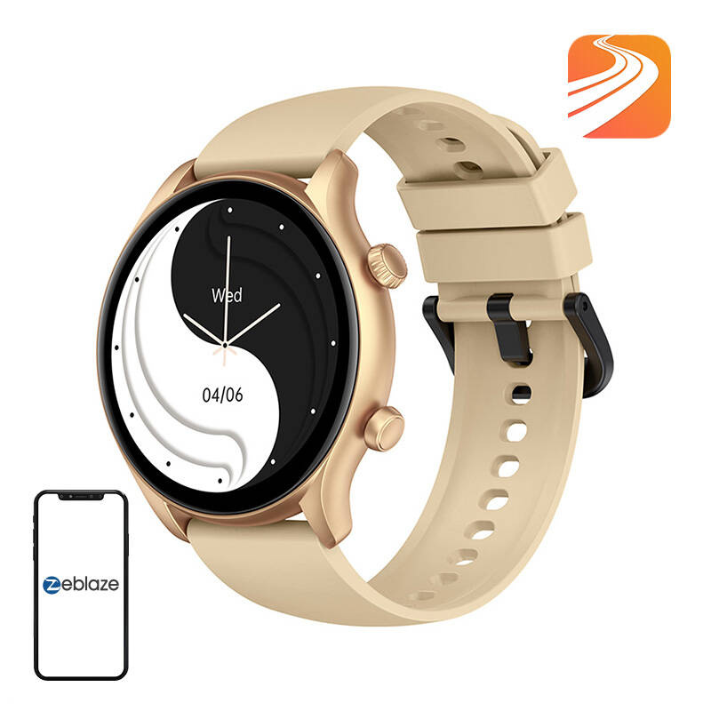 Zeblaze Btalk 3 Plus Montre Intelligente (Or) - Ypsilon Computers