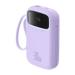 Baseus QPow 2 10000mAh 30W 2xUSB-C batterie externe (violet)