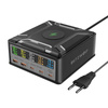 Blitzwolf BW-S28 260W, 2xUSB-A, 3xUSB-C, chargeur sans fil 15W (noir) - Ypsilon Computers