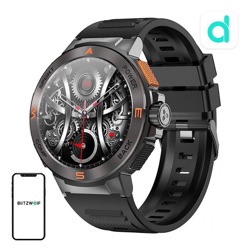 Montre connectée BlitzWolf BW-AT4 (noire) - Ypsilon Computers