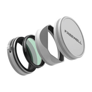 Ensemble de filtres Freewell pour FujiX100 avec pare-soleil (argent) - Ypsilon Computers