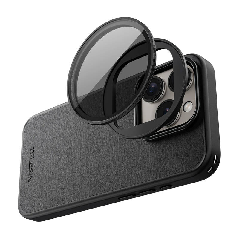 Filtre CPL 58mm Telesin pour iPhone 15 Pro/Pro Max - Ypsilon Computers
