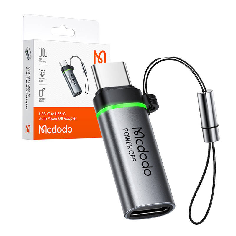 Adaptateur USB-C vers USB-C Mcdodo OT-2450, arrêt automatique - Ypsilon Computers