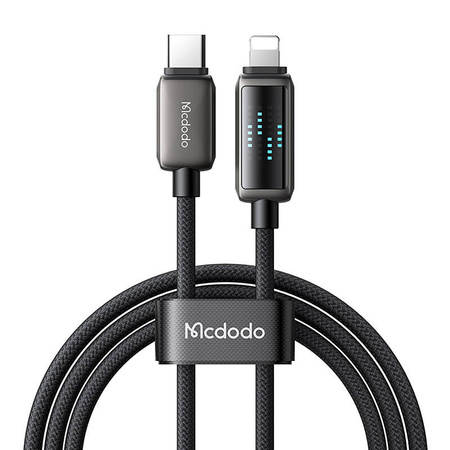Câble Mcdodo CA-2630 USB-C vers Lightning, 36W, affichage LED, 1.2m - Ypsilon Computers