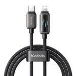 Câble Mcdodo CA-2630 USB-C vers Lightning, 36W, affichage LED, 1.2m