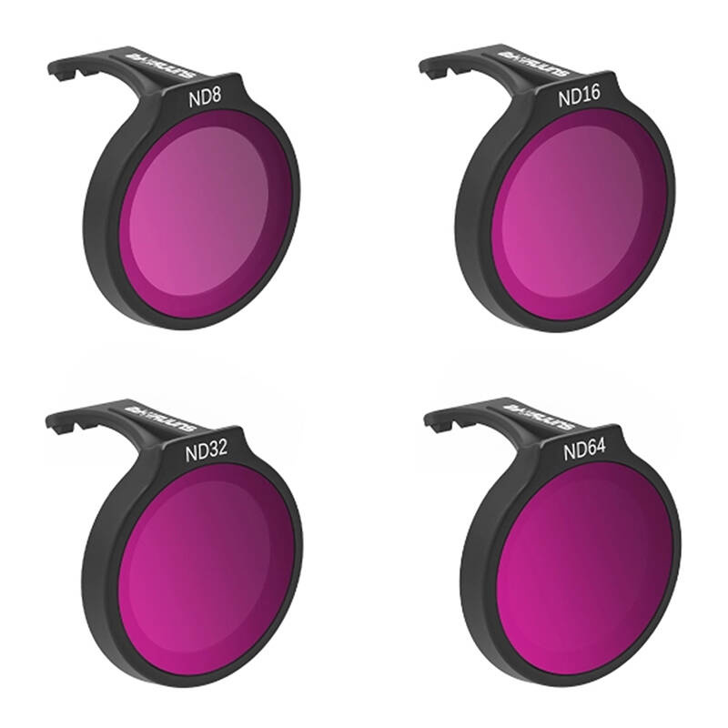 SUNNYLIFE ensemble de quatre filtres pour DJI Neo ND8+ND16+ND32+ND64 - Ypsilon Computers