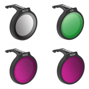 SUNNYLIFE ensemble de quatre filtres pour DJI Neo MCUV+CPL+ND32+ND64 - Ypsilon Computers
