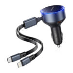 Vention FFOB0 chargeur de voiture USB-C + câble USB-C/Lightning 30W