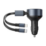 Vention FFOB0 chargeur de voiture USB-C + câble USB-C/Lightning 30W