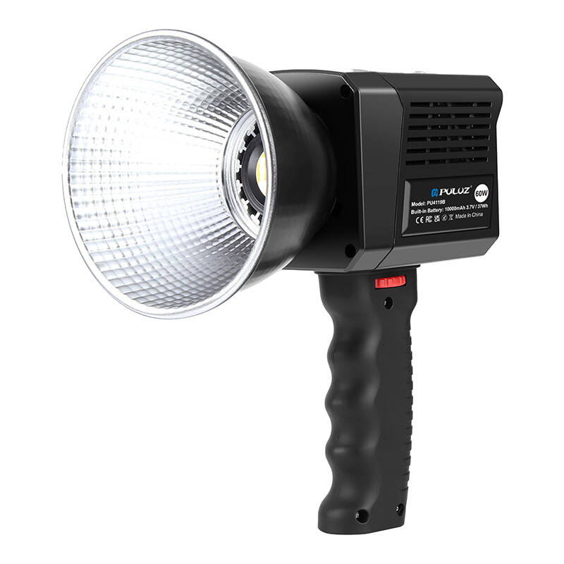 PULUZ PU4119B Lampe de studio 60W 2500K-6500K (Noir) - Ypsilon Computers