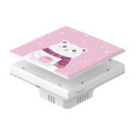 Housse décorative / capuchon pour T5 SONOFF Cartoon 1C interrupteur tactile