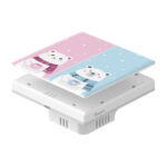 Housse décorative / capuchon pour T5 SONOFF Cartoon 2C interrupteur tactile