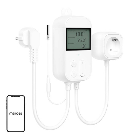 Contrôleur de température thermostatique Meross MTS960HK (HomeKit) - Ypsilon Computers