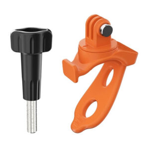 Sunnylife BD892 bande en silicone flexible pour caméra de sport (orange)