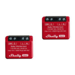 Shelly 1PM Mini Gen3 Ensemble de 2 Contrôleurs, WiFi/Bluetooth