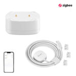 Capteur de fuite/d&rsquo;inondation ZigBee SONOFF SNZB-05P + Câble WLDC200