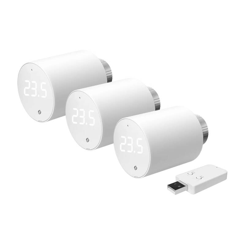 Tête thermostatique Shelly BLU TRV, WiFi/Bluetooth (3 pièces avec unité de contrôle) - Ypsilon Computers
