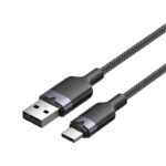 Câble USB 2.0 A vers USB-C 3A Vention CTNBF 1 M (noir)