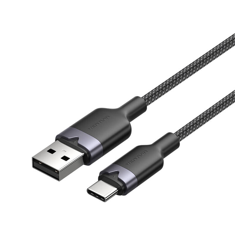 Câble USB 2.0 A vers USB-C 3A Vention CTNBF 1 M (noir) - Ypsilon Computers