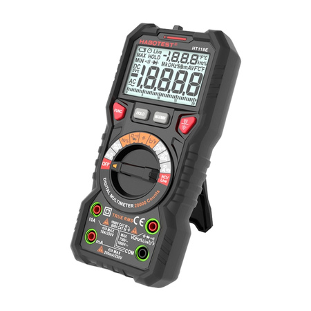 Habotest HT118E Multimètre Numérique Universel True RMS NCV - Ypsilon Computers