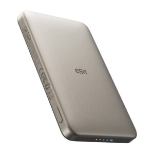 ESR Qi2 MagSlim 5000 mAh batterie externe magnétique (sable)