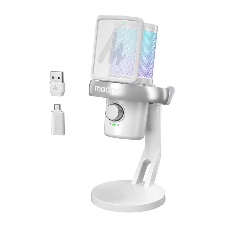 Maono DM40 Pro microphone (blanc) - Ypsilon Computers